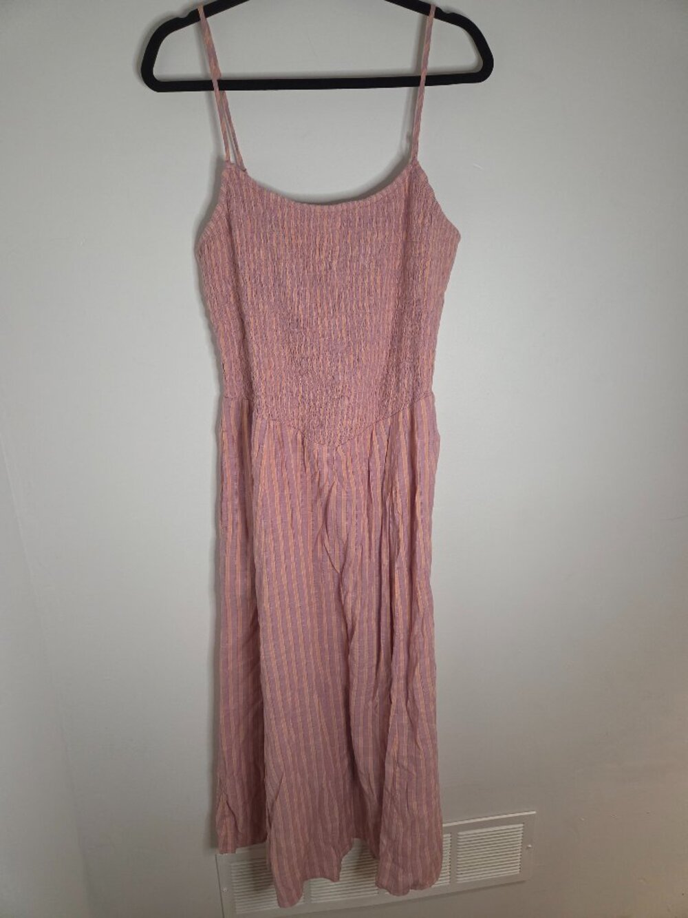 NWT American Eagle Shirred Dress L